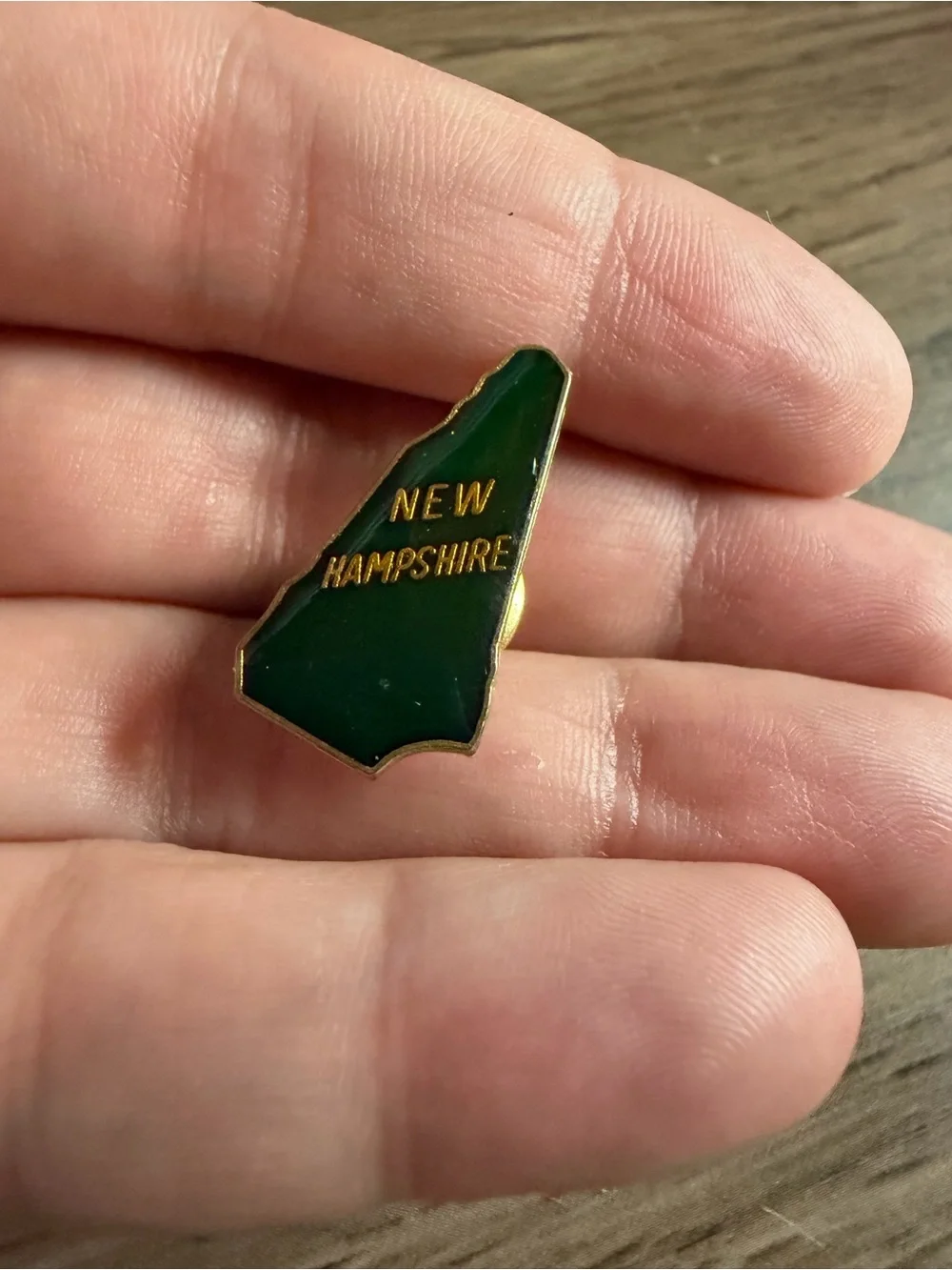 Vintage State of New Hampshire Lapel Hat Pin